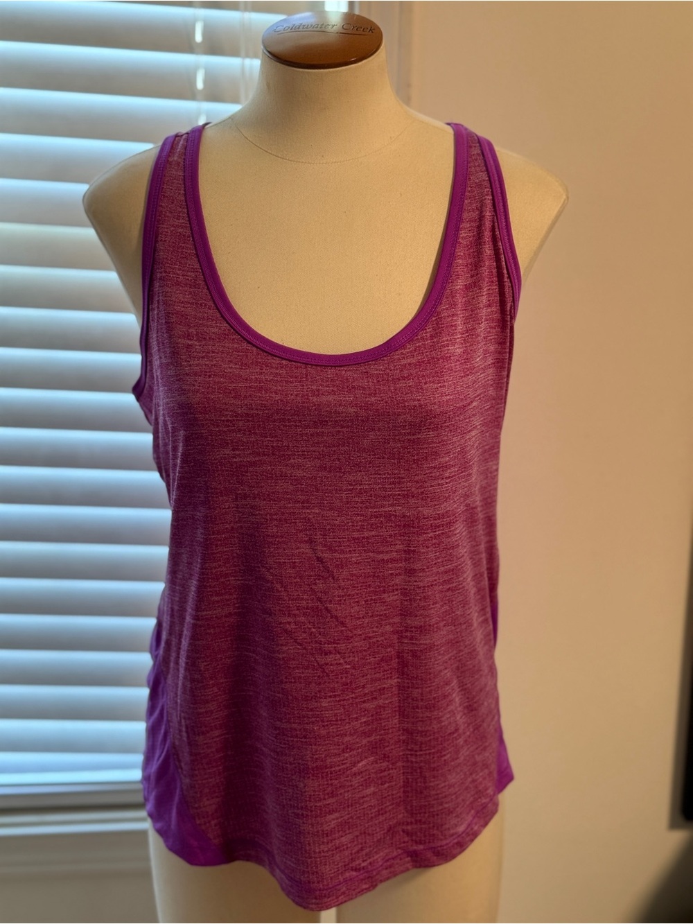 Old Navy Purple Scoop Neck Tank Top
